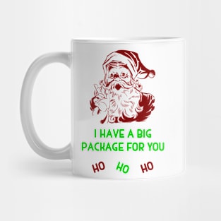 Santa's Big Package Mug